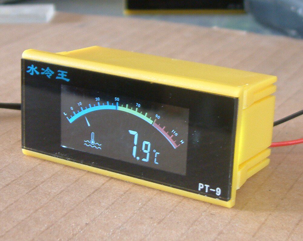 12v Car with a thermometer P N: THERM-VEH-12V