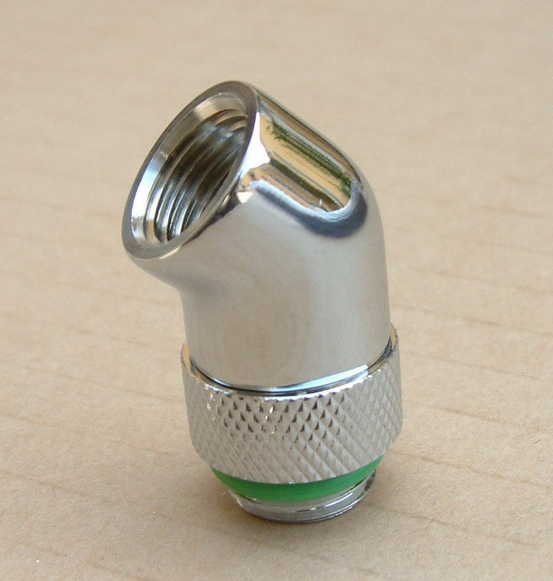 45 degrees 2 minutes inner wire elbow can be rotated 360 degrees P N:CON-BEN-45D-2