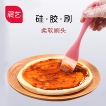 Exhibition art integrated silicone brush high temperature resistant barbecue seasoning brush cooking brush egg liquid household baking tools