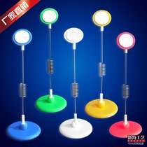 POP shake card advertising promotion price card Stainless steel wire elastic clip Jump card color paste clip