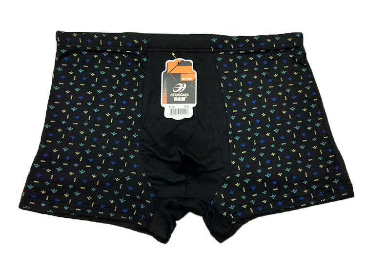 3 miếng đồ lót nam trung niên cơ thể đặc biệt sợi tre xl cộng với chất béo người đàn ông béo 佬 bông quần short đầu