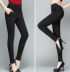 Quần tây nữ dày cộng với nhung nam và nữ quần ấm eo cao Slim mùa đông trung niên quần cỡ lớn quần cotton nam trung niên Quần nóng lên