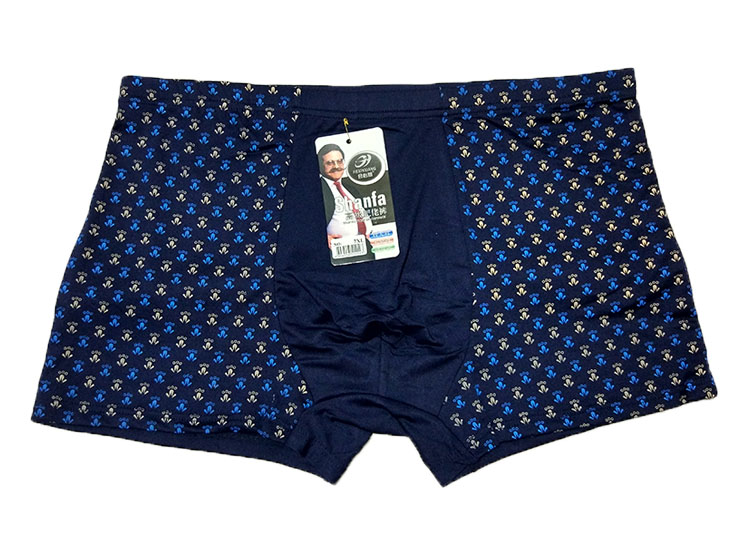 3 miếng đồ lót nam trung niên cơ thể đặc biệt sợi tre xl cộng với chất béo người đàn ông béo 佬 bông quần short đầu