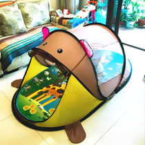 Childrens tent toy game house Indoor household princess boys and girls baby house folding small house ball pool