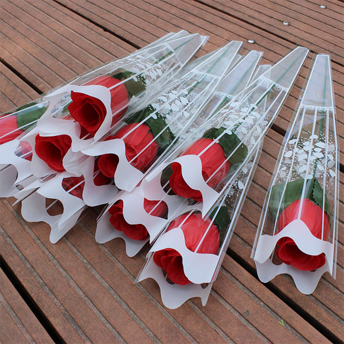 Cheap single rose simulation flower Lilac silk flower Mother's Day Teacher's Day Tanabata Festival Activity gift flower