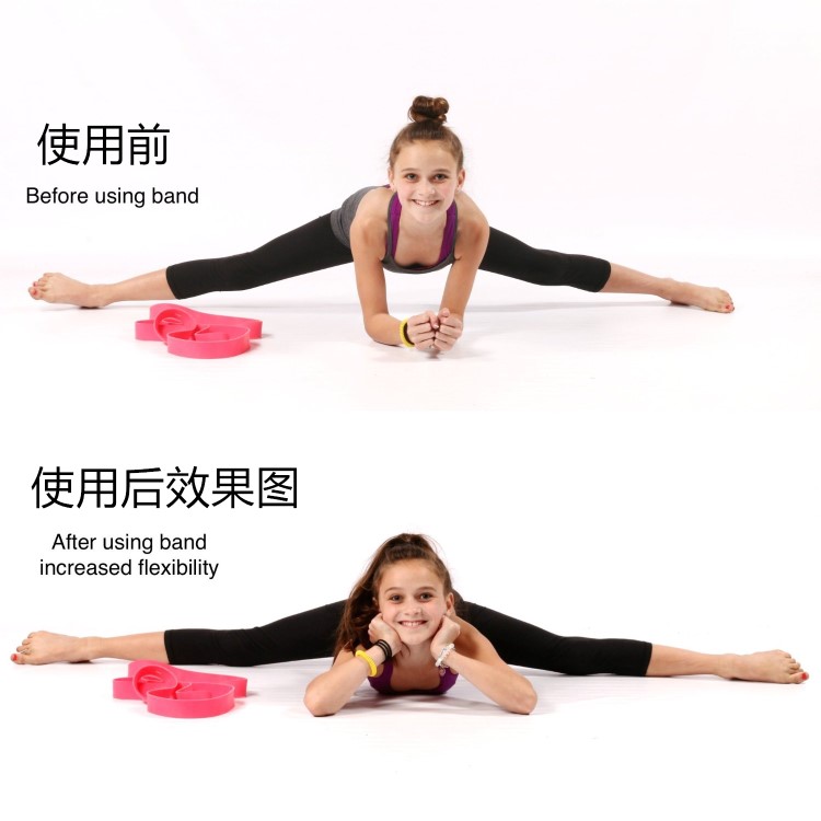 Khiêu vũ yoga tập thể dục dây đai căng vòng đàn hồi chéo ngã ba từ ngựa ba lê mềm mở với balletband thảm tập yoga shopee