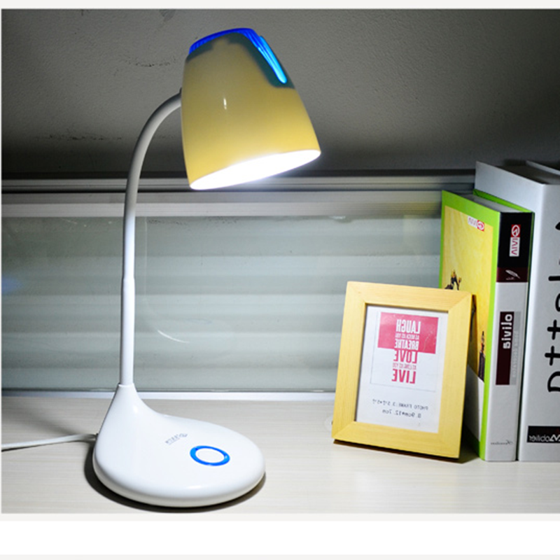 Liangliang LED plug-in electric energy saving eye small table lamp bedside college student desk student reading screw mouth reading lamp 