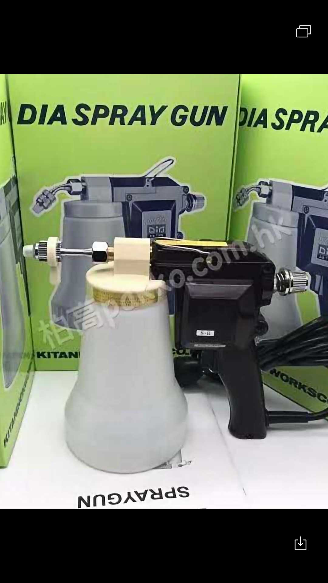 Japan DIA Apparel Decontamination Spray Gun High-end Spray Gun Original Clothing 