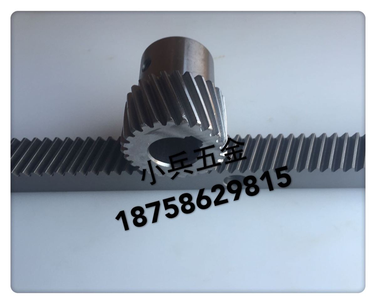 Factory direct grinding helical rack and pinion high-precision helical rack and pinion special rack and pinion for manipulator