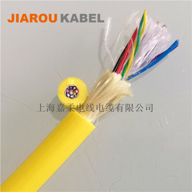 ROV underwater robot cable / sea resistant water zero buoyancy floating umbilical cord cable / deep sea resistant pull and tug cable