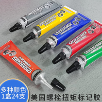 American DYKEM CROSS-CHECK Bolt anti-loose marking glue pen 83316 Red