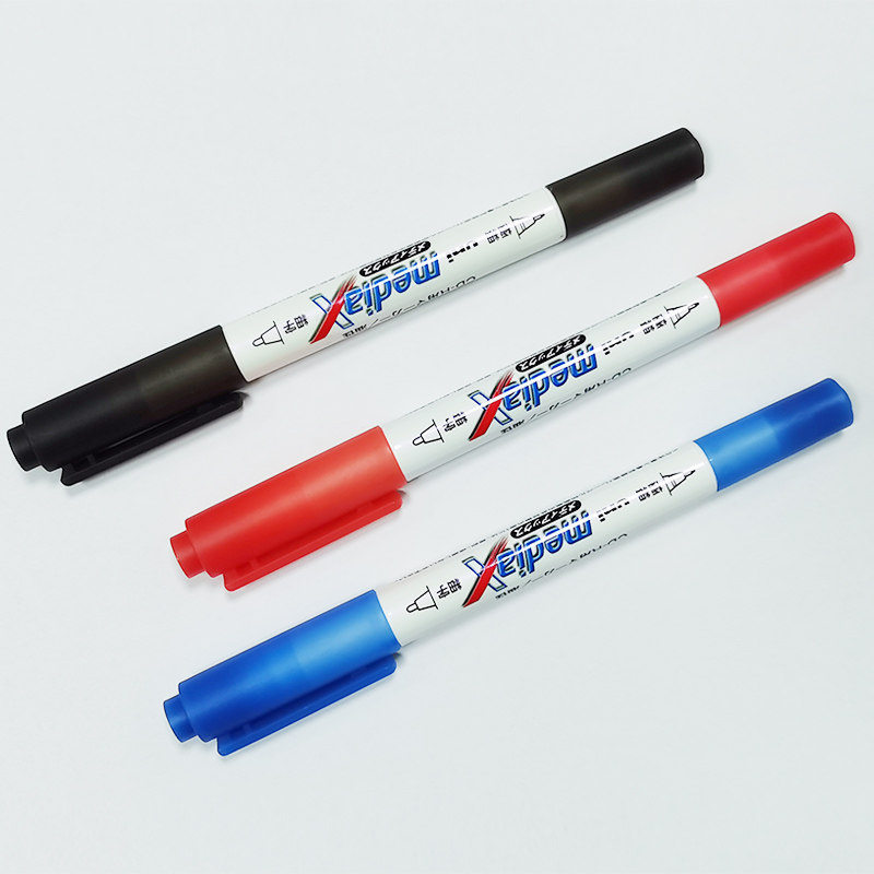 Japan UNII Mitsubishi PD - 153T dual - head CD - mark CD - disc pen speed - dry dual - head oil resistance and writing