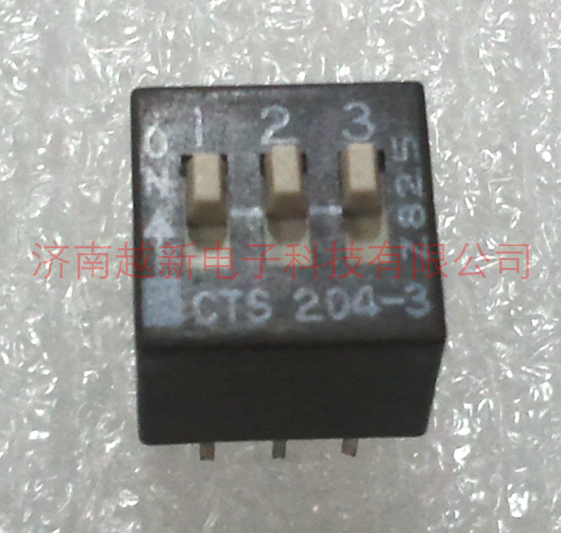 CTS Dial Switches CTS 204-3STR 3-bit Dial Switches 204-3 patch switch 204-3S
