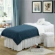 Trắng da thân thiện với giường bông denim bedspread vẻ đẹp quản lý thẩm mỹ viện massage toàn thân váy tùy chỉnh màu hồng đầu bán kính - Trang bị tấm