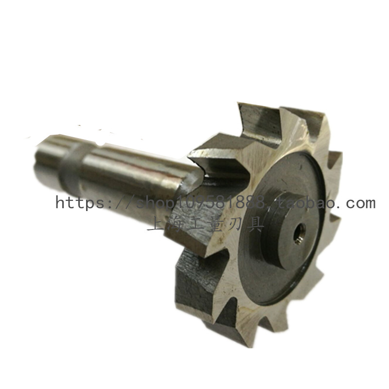 Promotion straight shank semicircular keyway milling cutter T-milling cutter 6 * 19 6 * 22 6 * 25 6 * 28 6 * 32 6 * 38