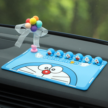 More than 20 colors for interior decoration, 2022 new Doraemon car center console decorations, small cartoon creative car supplies, complete collection