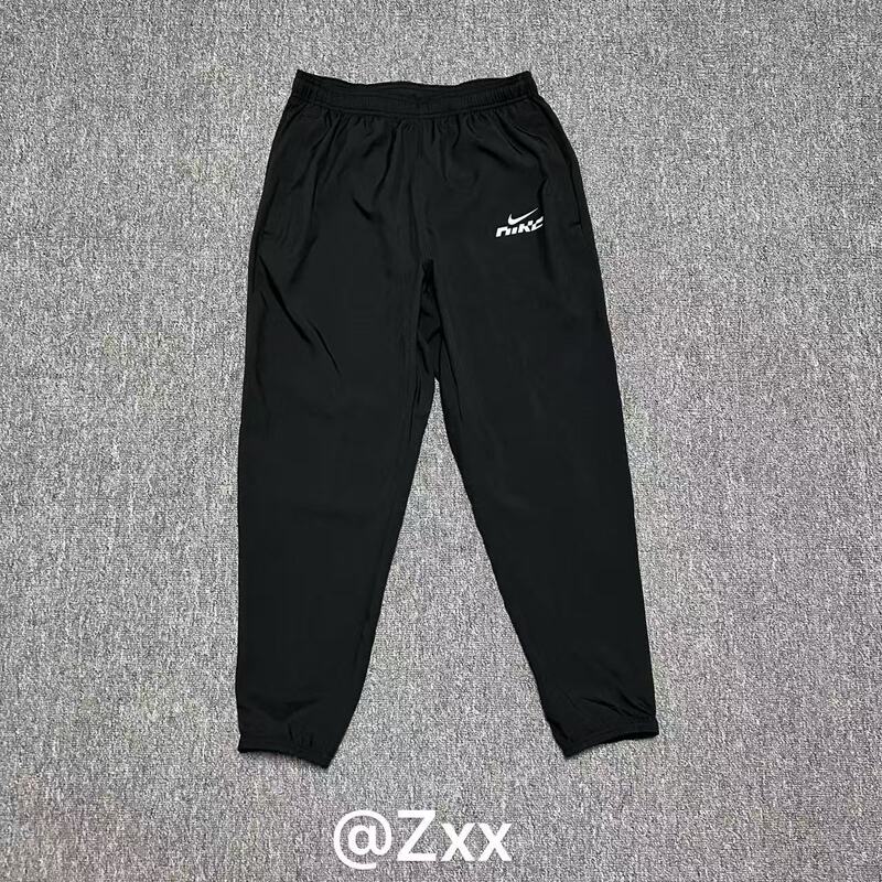 Nike Summer Men's Sports Running Training Quick-Drying Breathable Ankle-Tightening Woven Lightweight Nine-Point Pants Ib3775