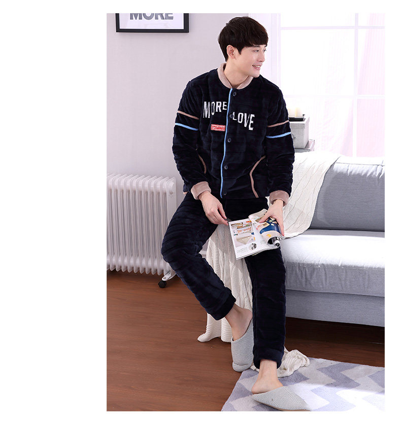 Pyjama mixte en Polyester Polyester  à manches longues - Ref 3005938 Image 36