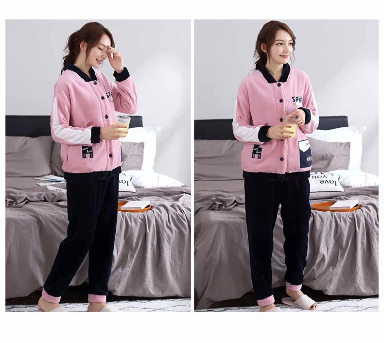 Pyjama mixte en Polyester Polyester  à manches longues - Ref 3005938 Image 14