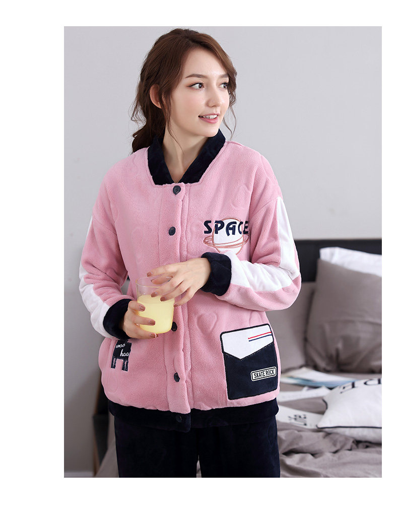 Pyjama mixte en Polyester Polyester  à manches longues - Ref 3005938 Image 12