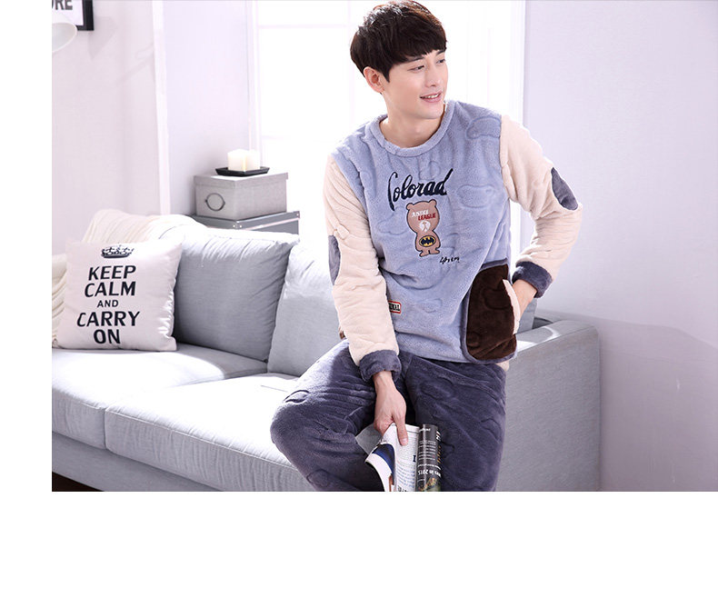 Pyjama mixte en Polyester Polyester  à manches longues - Ref 2988380 Image 17