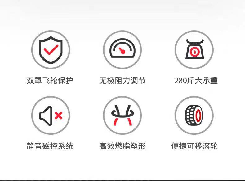 велотренажер 动感单车家用健身器材健身房专用室内运动减肥静音智能动力自行车 Walking the world