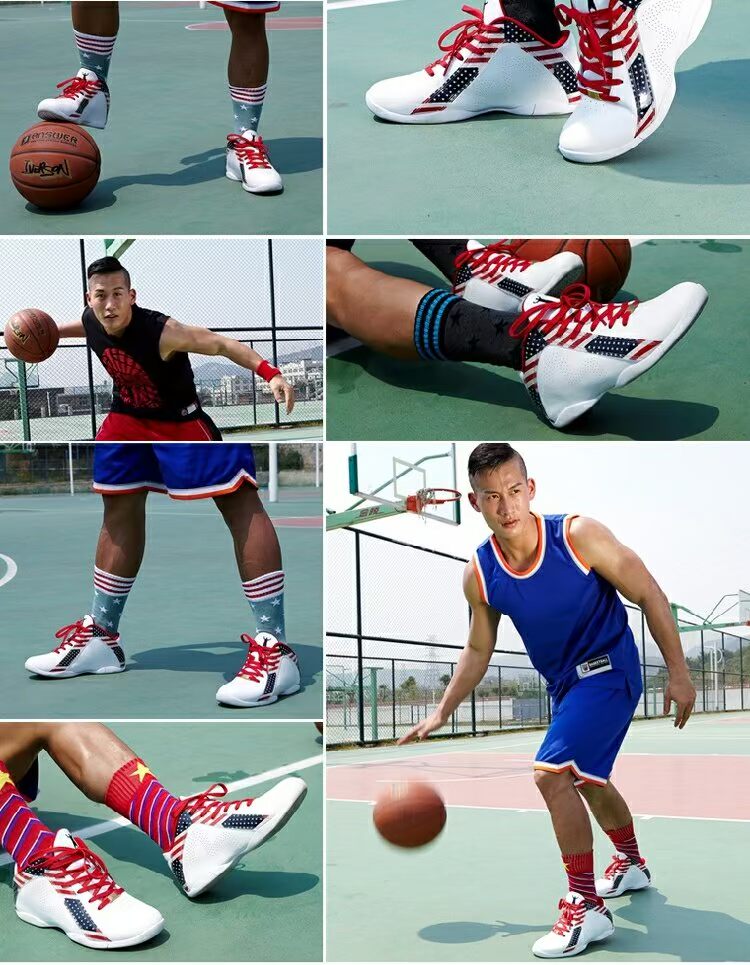 Giày bóng rổ chuyên nghiệp dành cho nam AI Iverson IVERSON Giày thể thao Durant James chống mòn ngoài trời sneaker nam