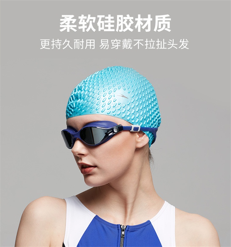Tỷ lệ tốc độ / tốc độ, phong cách, thoải mái, không thấm nước, hiệu quả, ấm áp, unisex, mũ bơi bong bóng silicone mũ bơi chống nước vào tai