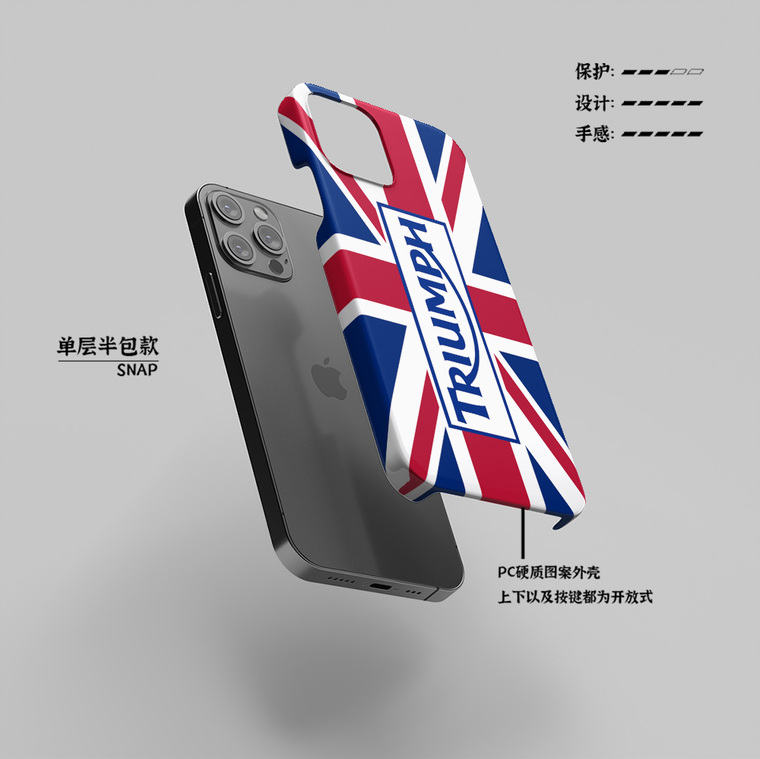 DIZZY TRIUMPH Motorsport – Plus/Pro/Max – 16, 15, 14, 13, 12, 11 iPhone Case