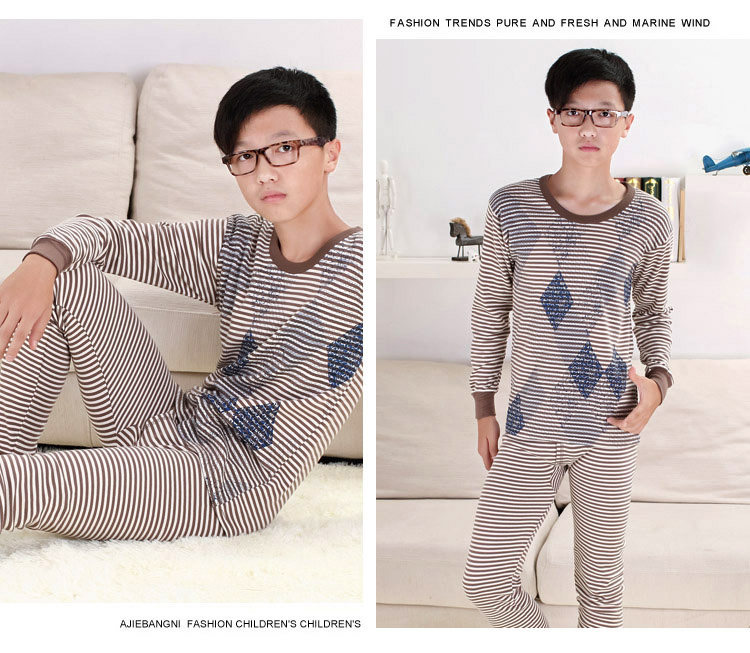 Sous-vêtement chaud jeune simple en coton - Ref 763066 Image 36