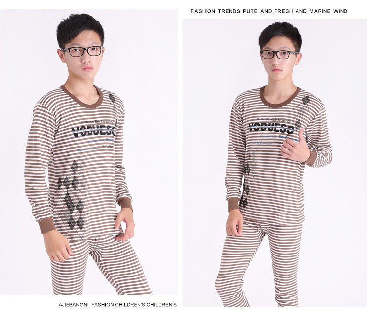 Sous-vêtement chaud jeune simple en coton - Ref 763066 Image 31