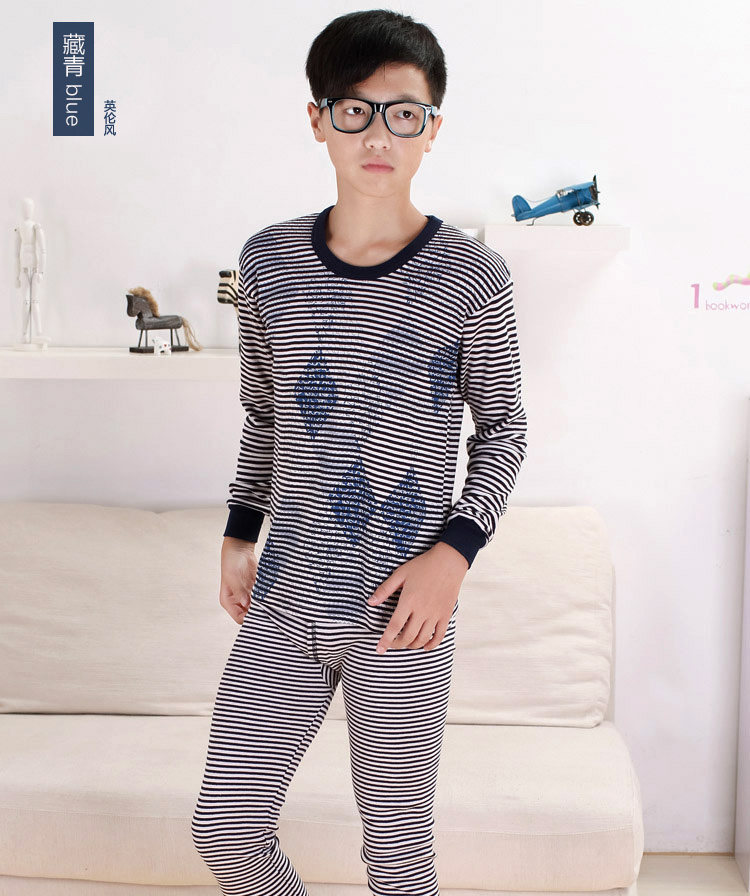 Sous-vêtement chaud jeune simple en coton - Ref 763066 Image 34