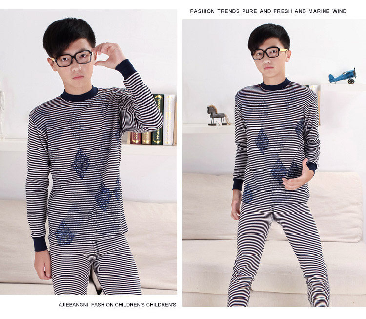 Sous-vêtement chaud jeune simple en coton - Ref 763066 Image 25