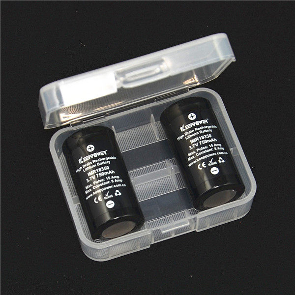 keeppower design 18500 18350 storage box plastic box battery box storage box protection box
