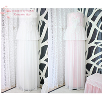 Haier Gree Midea vertical cabinet machine cylindrical white powder lace Air conditioning set dust cover boot is not taken