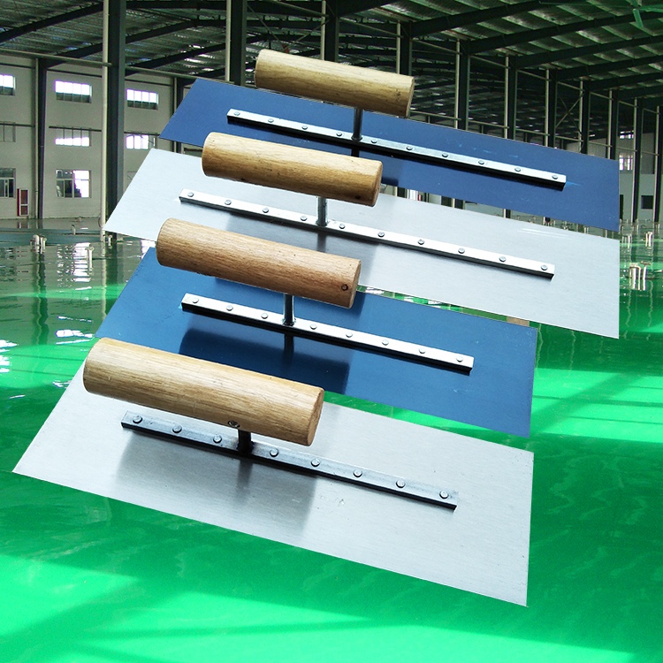 Epoxy floor tool trowel extended thickening trowel trowel scraper putty masonry iron plate large iron plastering knife plate