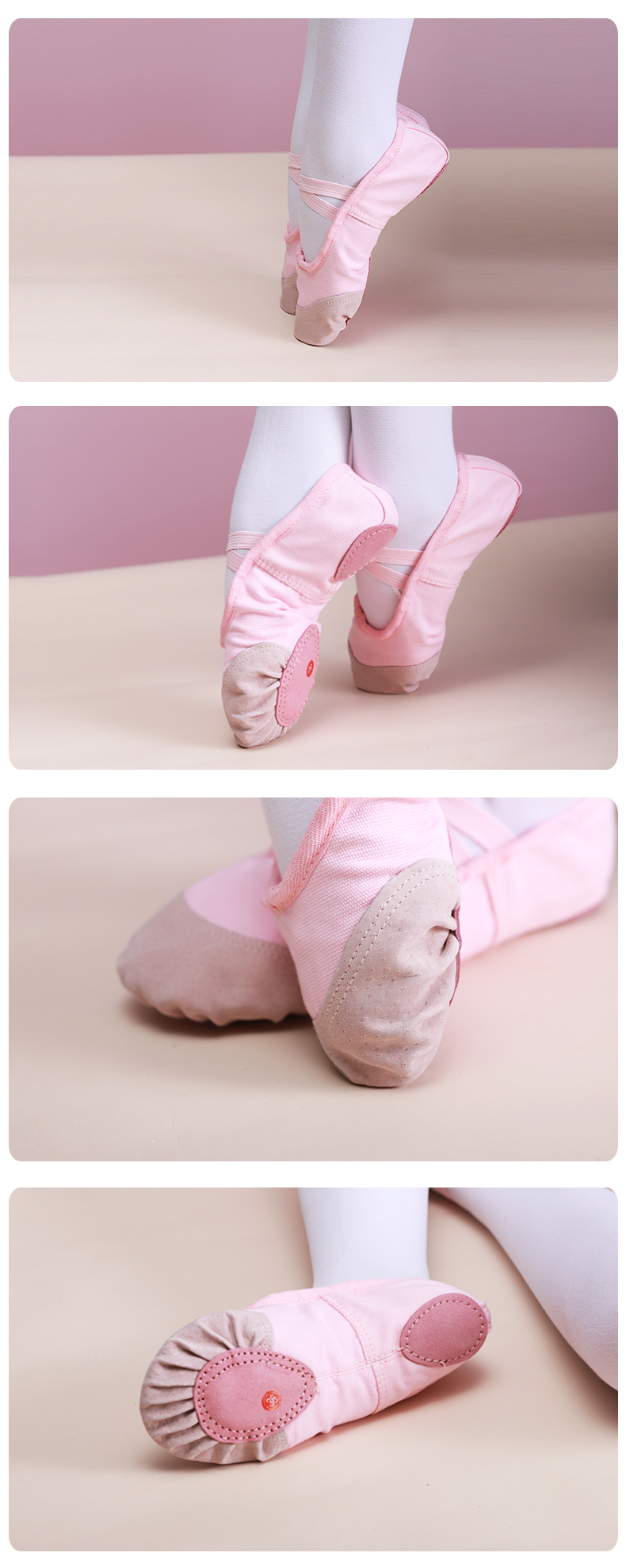 Chaussons de danse enfants en Toile - Ref 3448942 Image 8