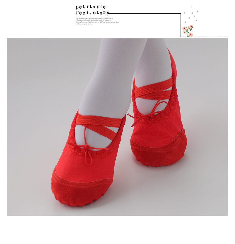 Chaussons de danse enfants en Toile - Ref 3448942 Image 13