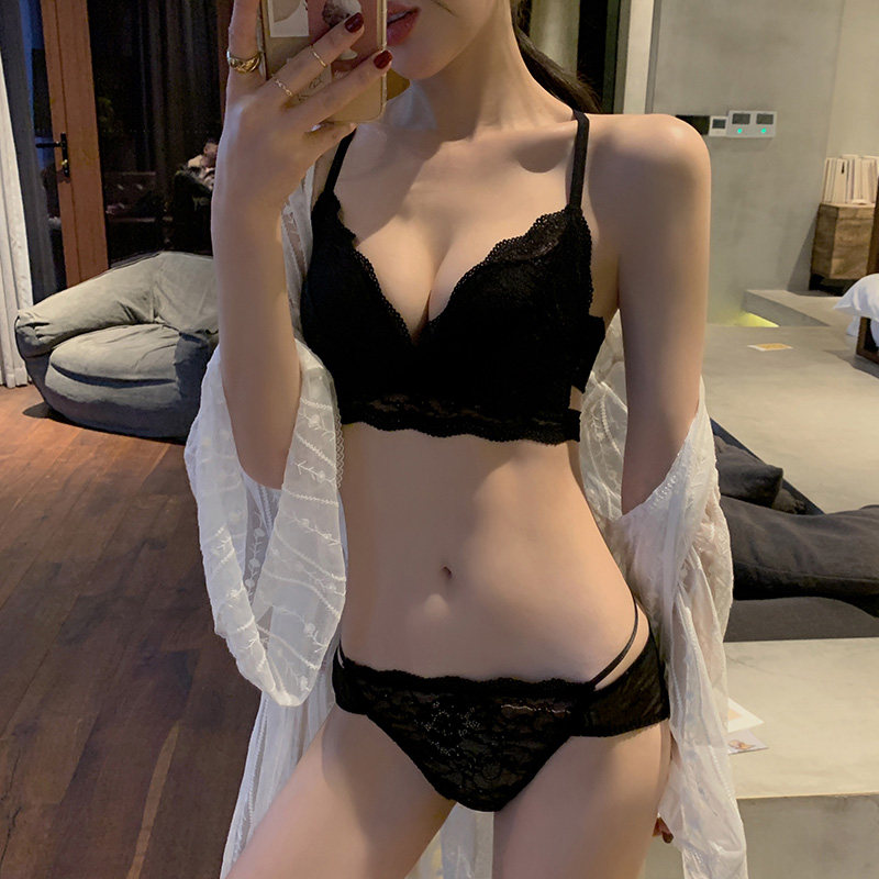 Japanese beauty back underwear women's small breasts gather summer thin section on the collection auxiliary breast adjustment type sexual confusion no steel ring bra