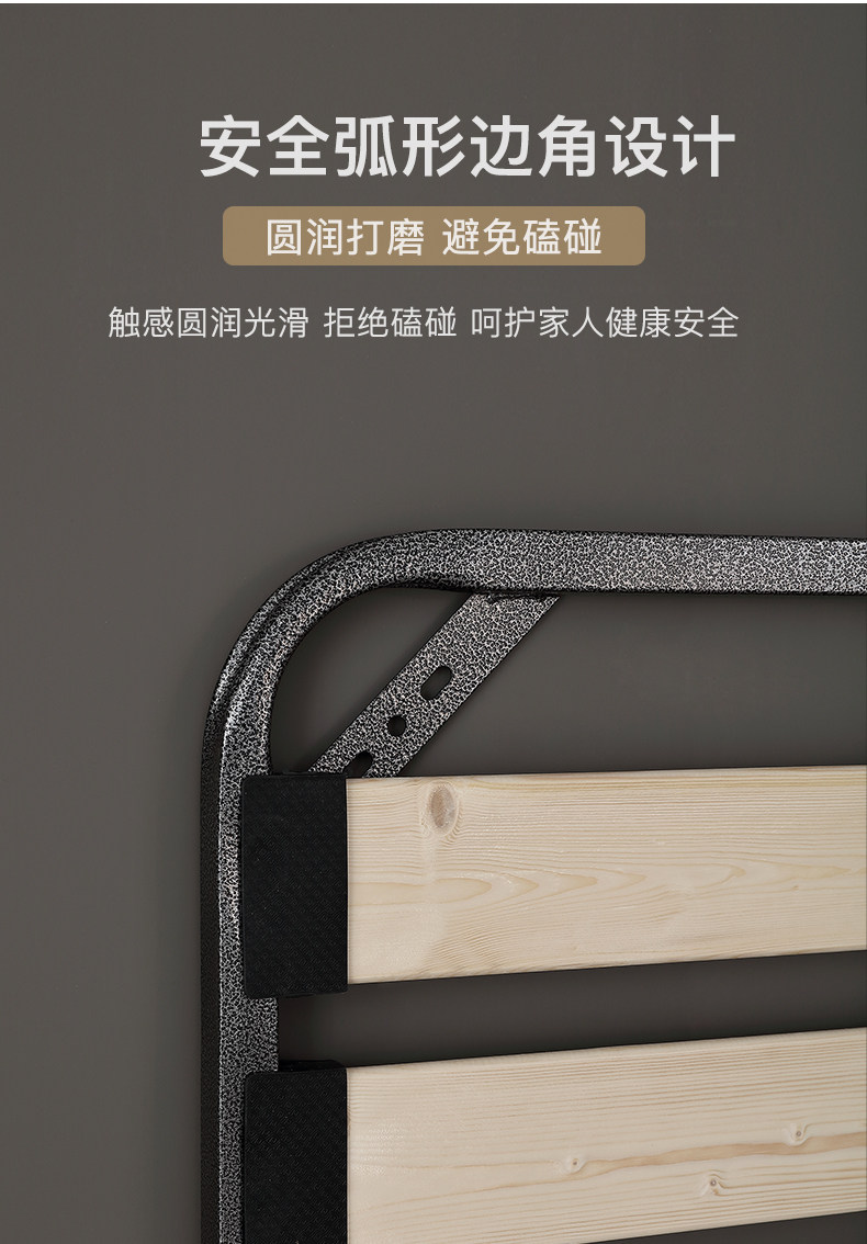 排骨架床架床板榻榻米床架子可折叠实木1.8米1.5m钢架加厚龙骨架-阿里巴巴