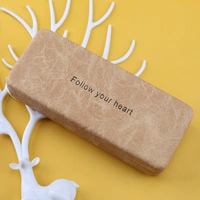 Следуйте своей коробке для сердца-коричневого квадрата (отправьте зеркальную ткань+чистящее решение)