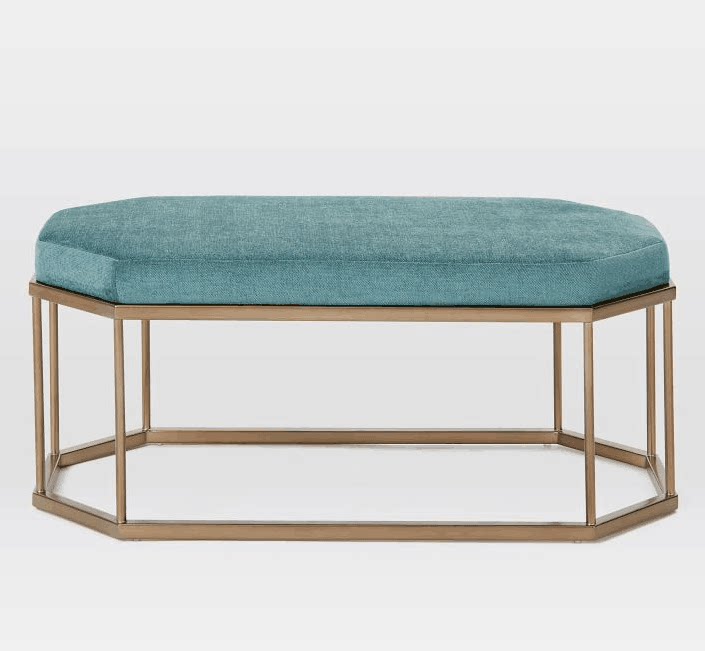 Nordic fabric sofa stool bed end stool door changing shoe stool rest stool bench cloakroom wearing shoes makeup low stool