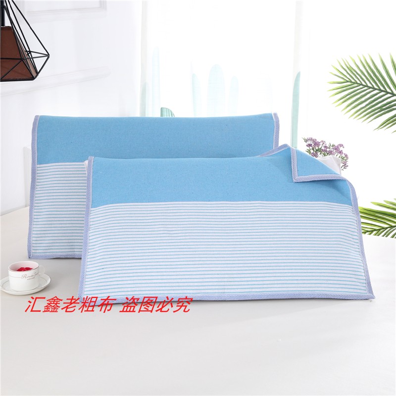 [Special] bông gối bao gồm hai được trang bị Tăng dày cũ khăn thô 50 * 75 viền gối bao gồm một cặp váy - Khăn gối vỏ gối đẹp