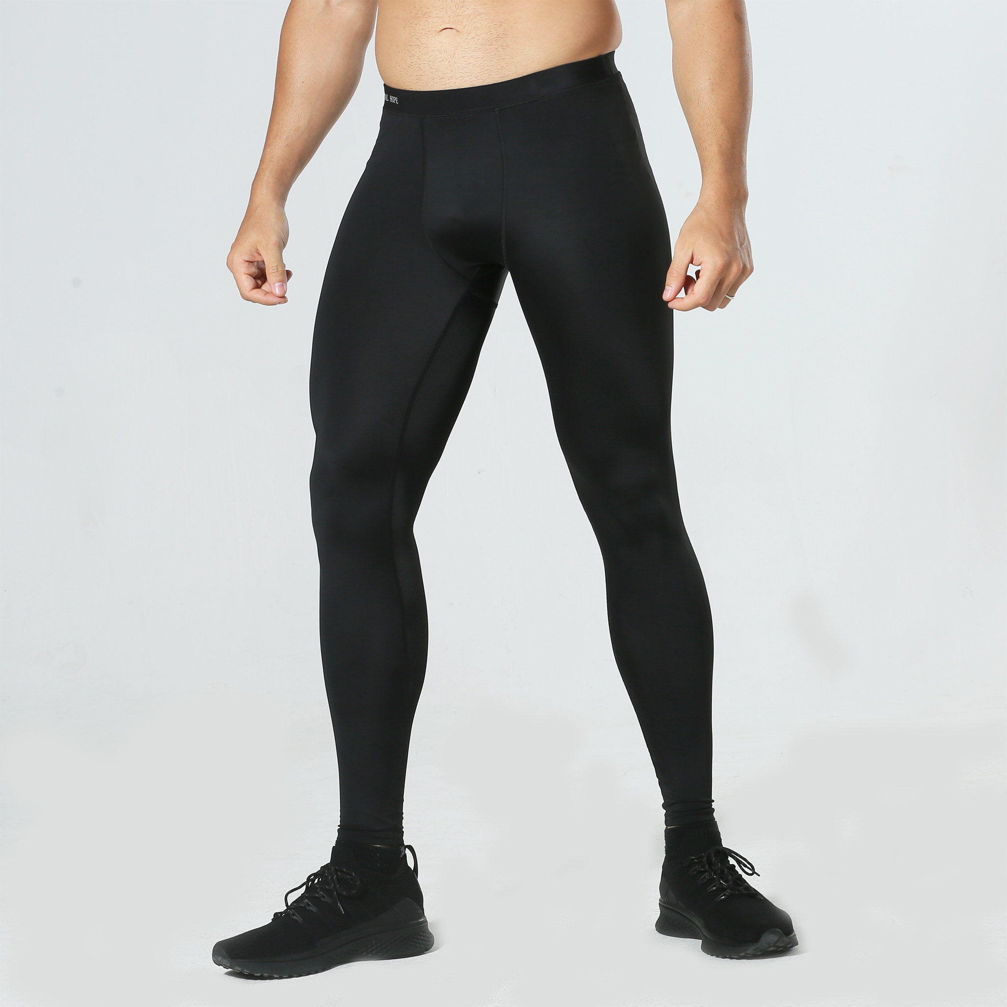 VH Fitness Tight Pants Men's Speed Dry Elastic Athletics Running Training Yoga Sports Compressed Basketball Inner Lap Pants