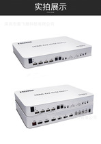 Sofei Xiang KVM4 * 2 matrix 4K60HZ2 0 version 4 in 2 out supports mouse keyboard audio-video separation