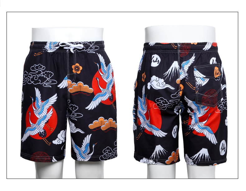 Quần đi biển cho nam Cặp đôi kỳ nghỉ Quần short đi biển Quần thể thao nam Quần nhanh Quần khô quần áo đi biển nữ