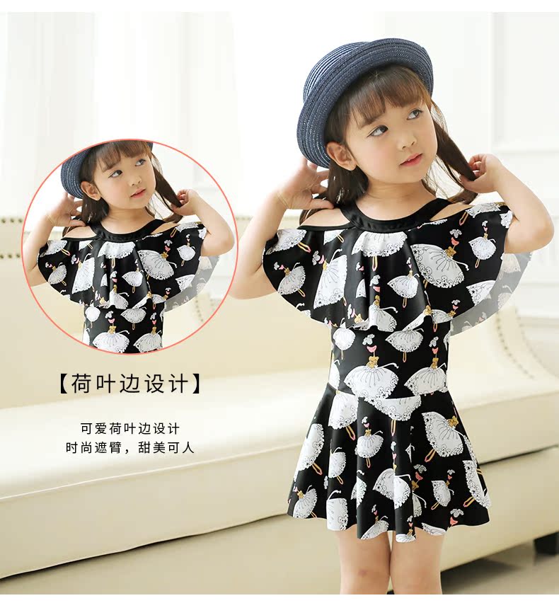Bạn bơi trẻ em áo tắm bé gái công chúa dễ thương váy trẻ sơ sinh phim hoạt hình nữ bé gái áo tắm trong cậu bé lớn - Bộ đồ bơi của Kid bộ đồ bơi cho bé gái