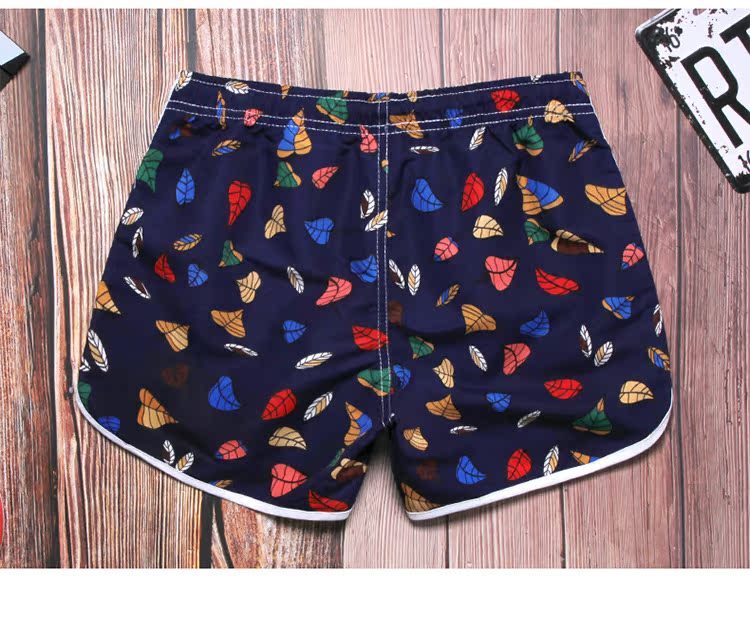Youyou mùa hè quần đi biển quần nam nhanh khô kích thước lớn kỳ nghỉ bên bờ biển quần short nữ năm điểm quần mùa xuân nóng quần bơi thân - Quần bãi biển quần đi biển đẹp rẻ