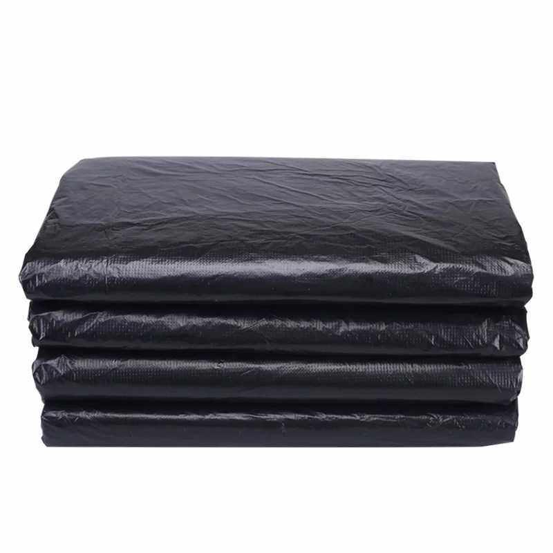 Outdoor garbage bag 90*100cm add black trash bag black trash bag flat pocket thick bag plastic bag