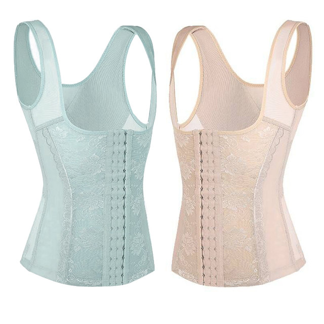 Tingmei Niya thin breasted waistcoat women's tummy control waist shaping top postpartum shaping body slimming vest